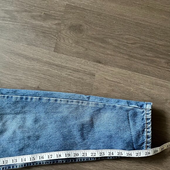 VINTAGE Jordache High-Rise Blue Tapered Jeans - Picture 9 of 16